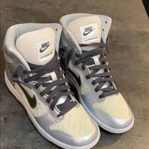 Hyperfuse Silver NIKEs
